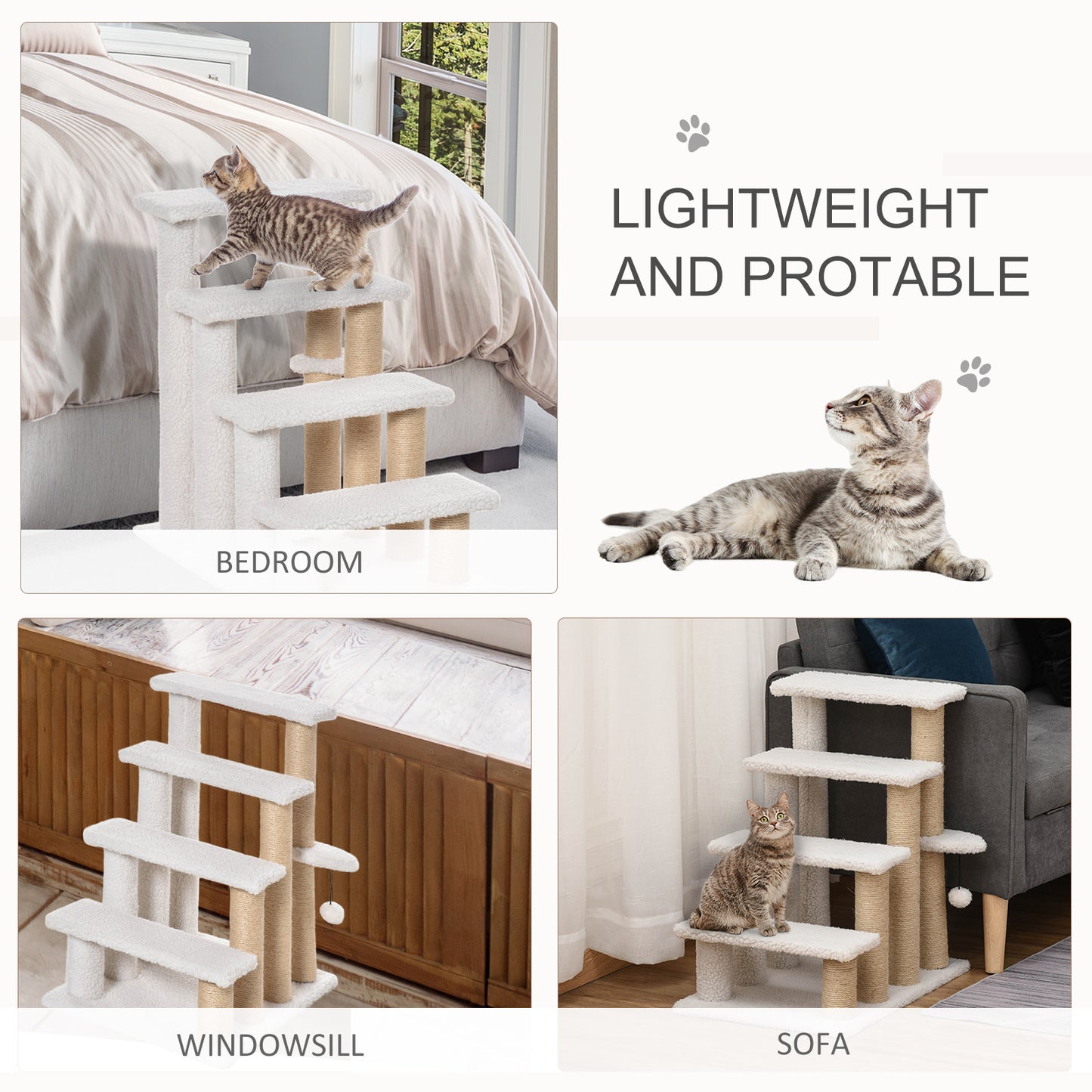 Cat Stairs & Scratching Tree