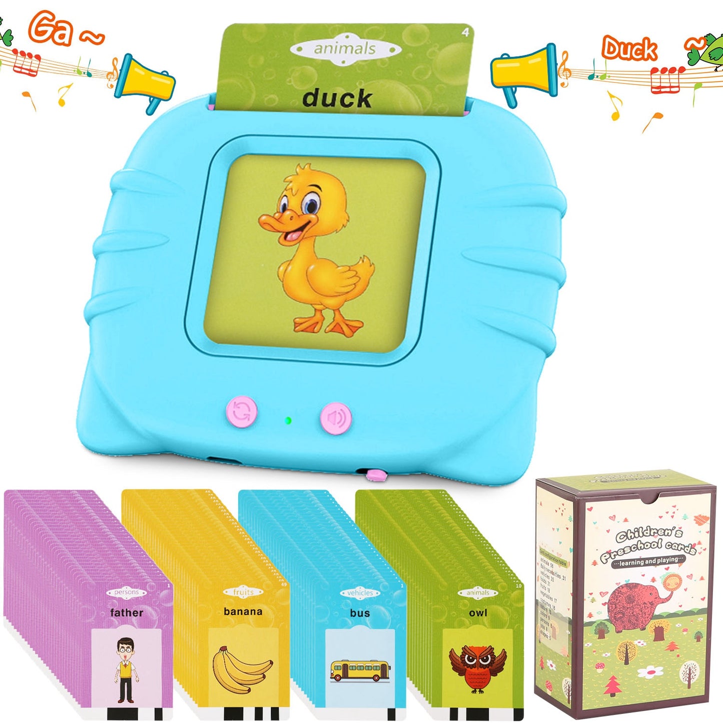 Educational Talking Flash Card Reader!