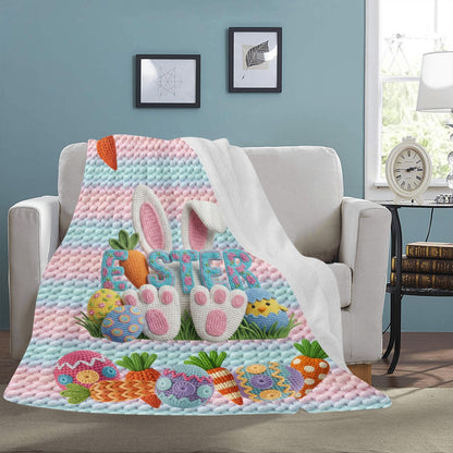 Cozie Hug Snuggly Easter Blanket