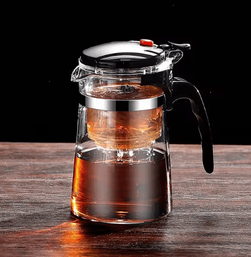 Steeped to Perfection - Elegant Glass Tea Pot Set! - Shop Jobie