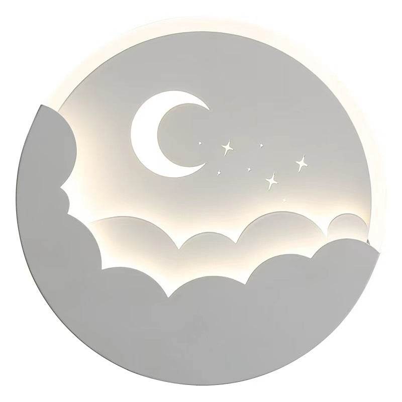 Dreamy Cloud, Stars, & Moon Wall Sconce - Shop Jobie