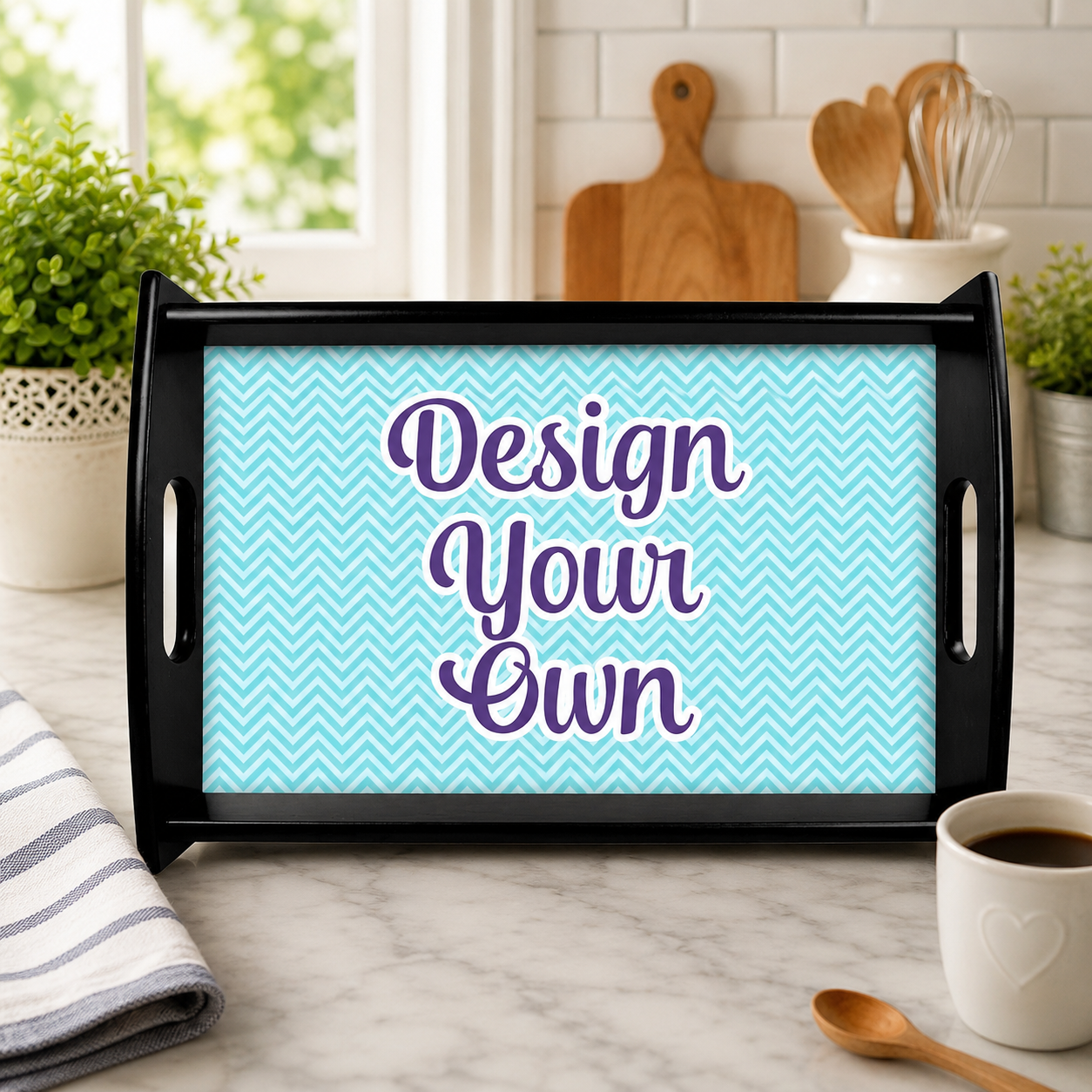 Wooden Serving Tray - Customize It!
