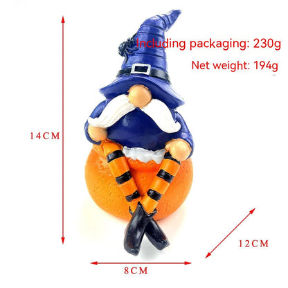 Halloween Pumpkin Gnome