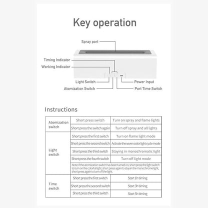 Flame Aromatherapy Diffuser Air Humidifier - Shop Jobie