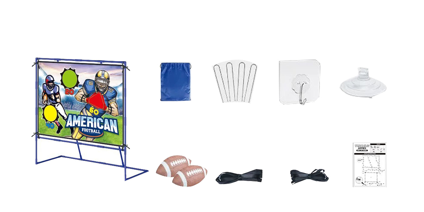 Carnival Football Throwing Game