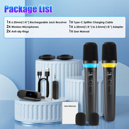 Wireless Microphone - Plug & Play!