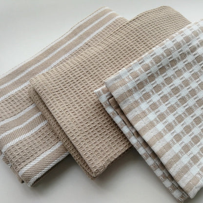 3 Pairs/pack Cotton Kitchen Multi-purpose Towel