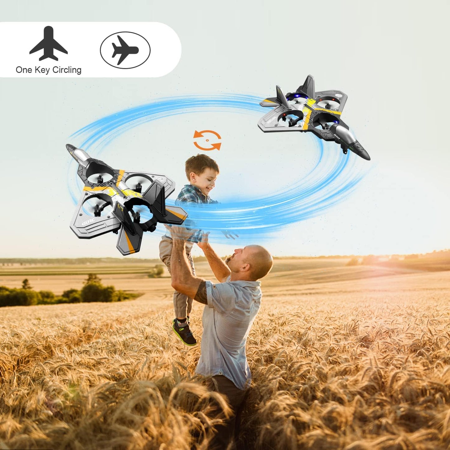 V17 RC Spinning Drone