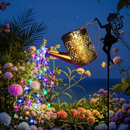 Magical Fairy Solar Lighted Watering Can