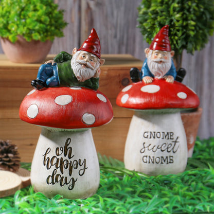 Sitting Gnome Mushroom