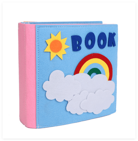 Montessori-Like 3D Puzzle Cloth Activity Book - Shop Jobie