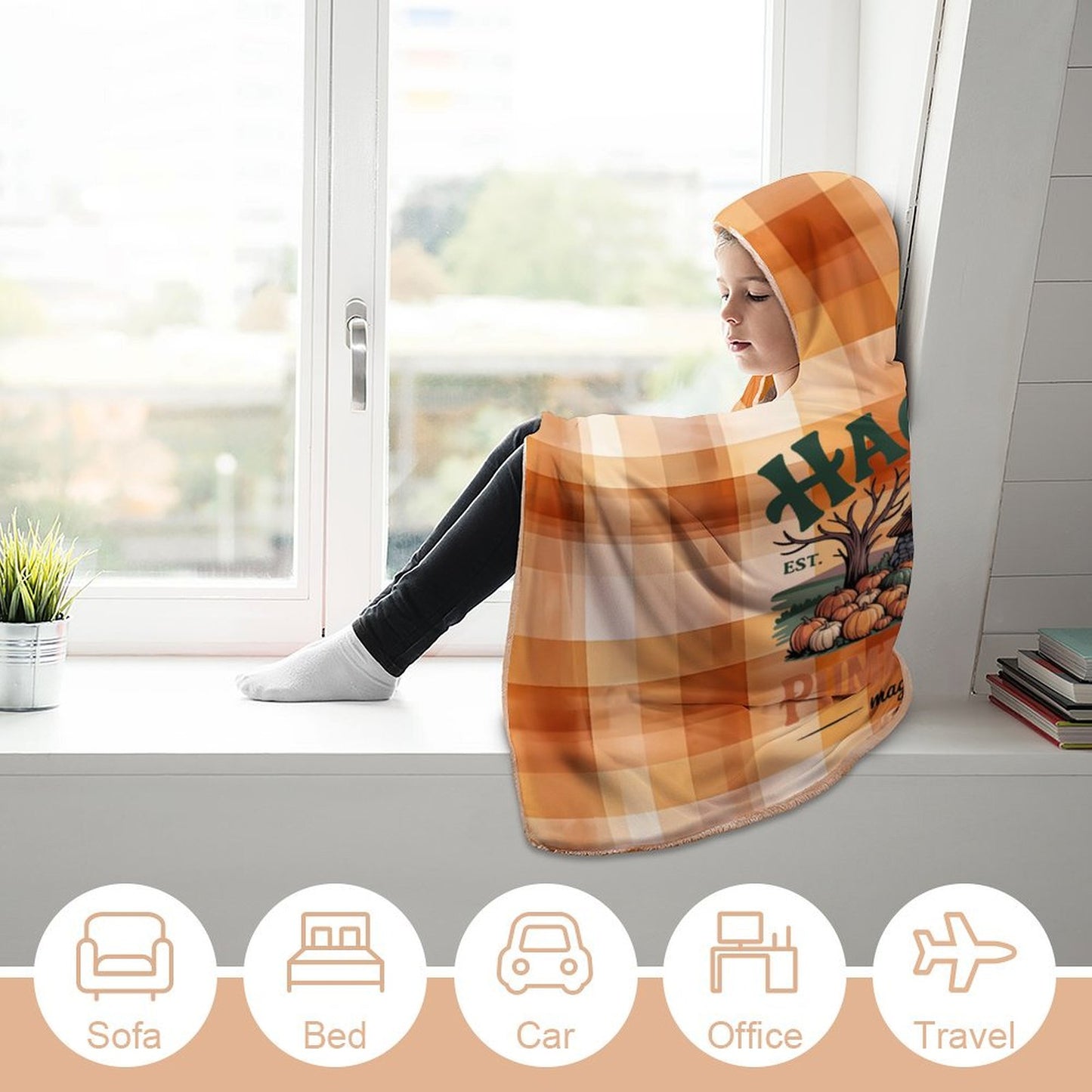 Cozie Hug Hooded Blanket