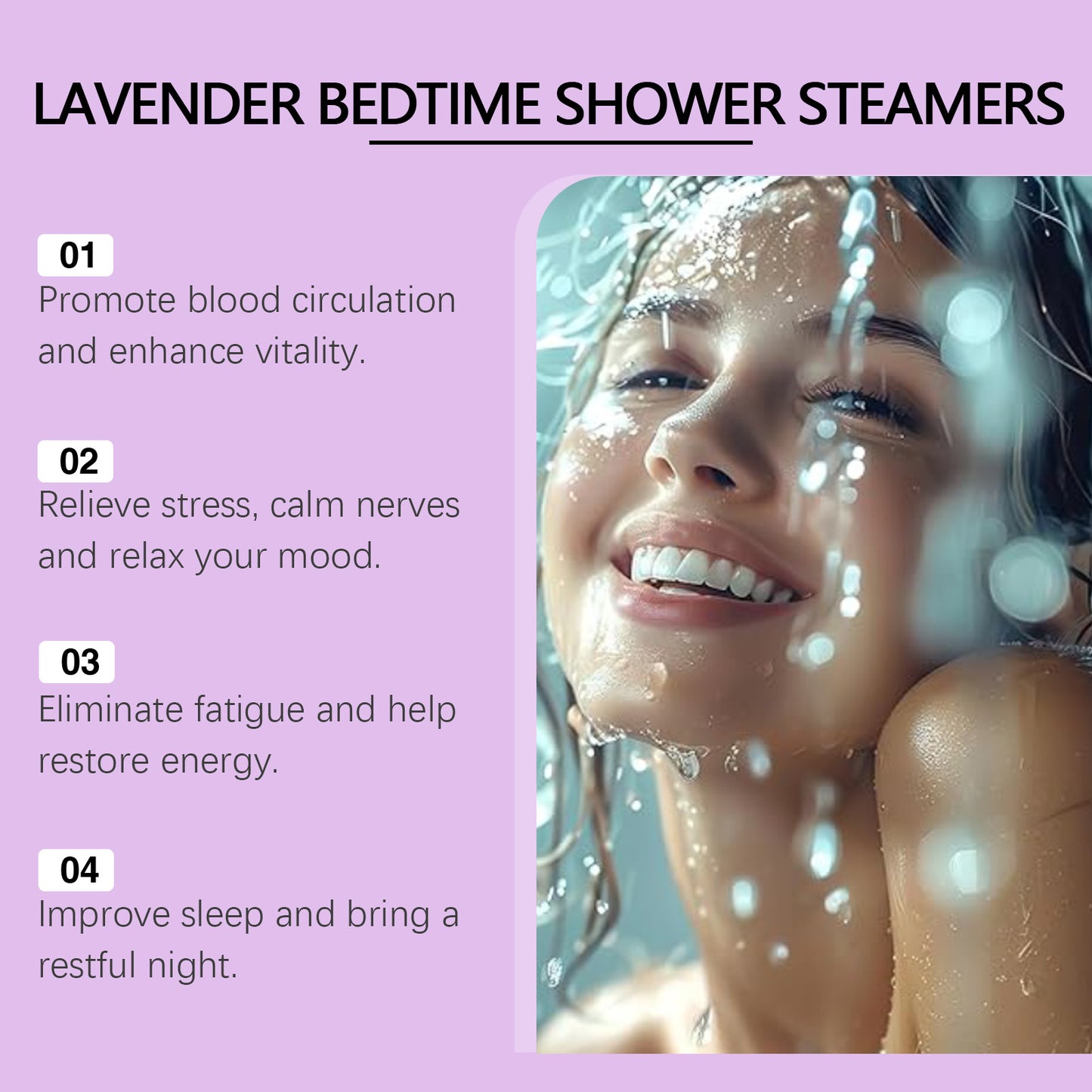 OceAura Lavender Shower Aromatherapy Tablets
