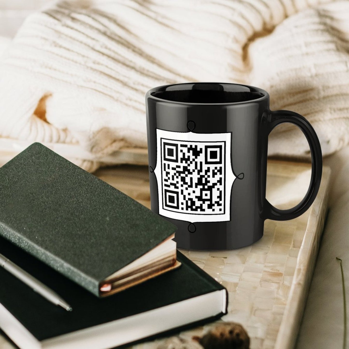 Wear The Link - Black Mug