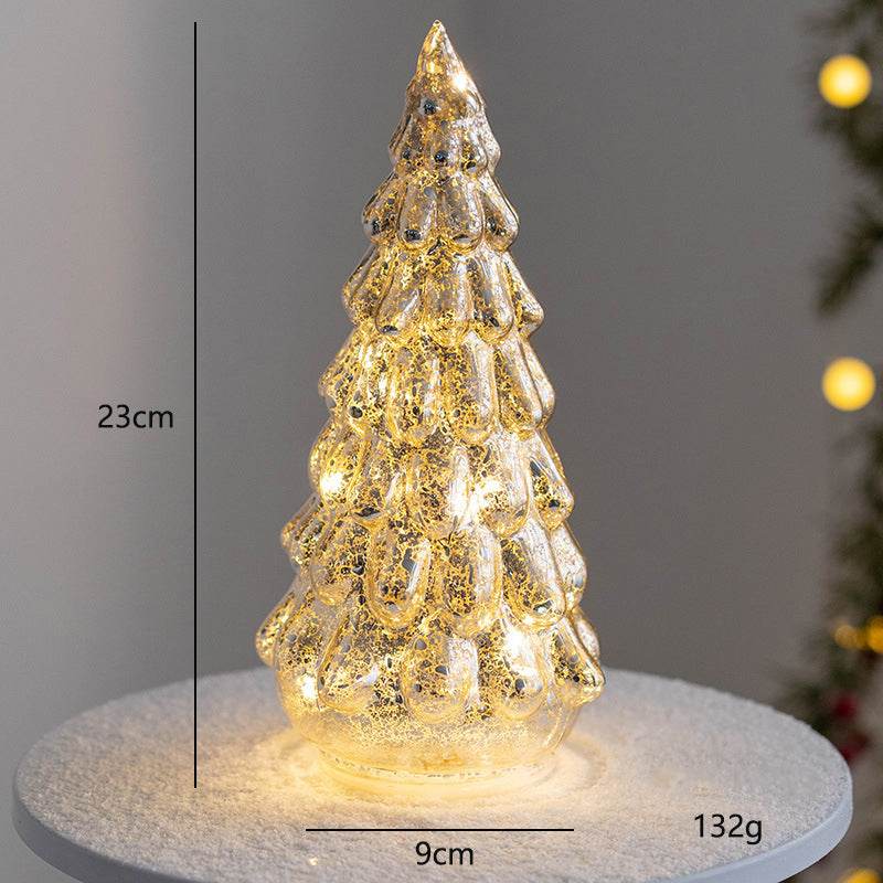 Lux Glass Christmas Tree Figurines - Shop Jobie