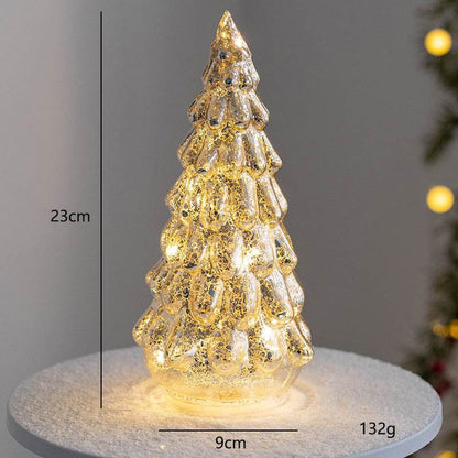 Lux Glass Christmas Tree Figurines - Shop Jobie