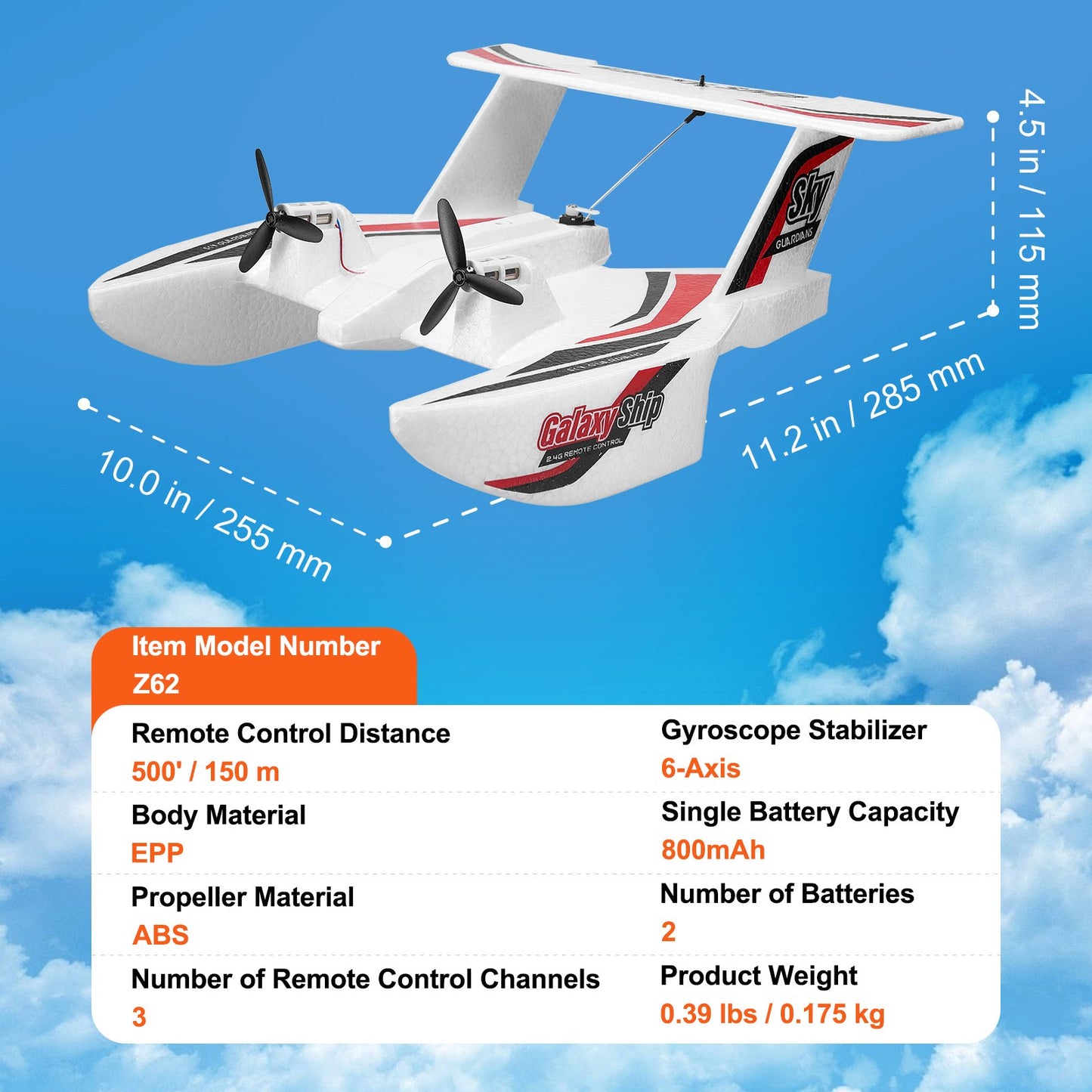 RC Amphibious RC Plane