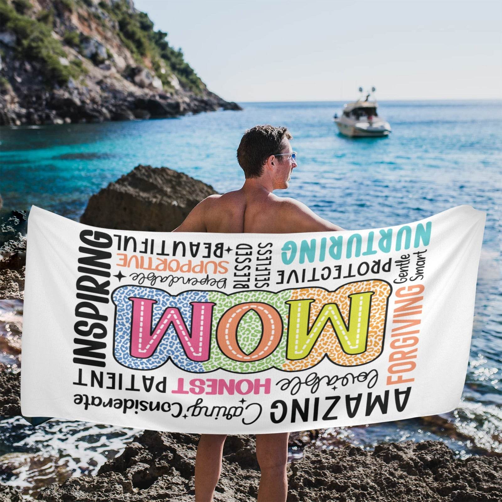 Mom's Day Beach Towel - Shop Jobie