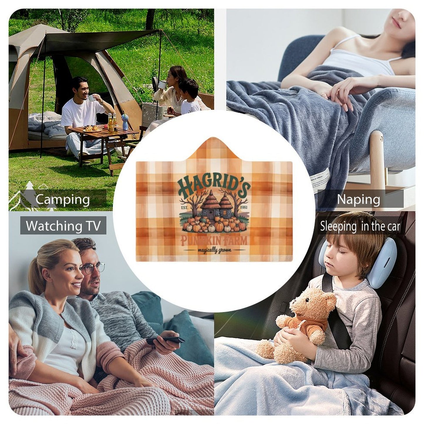 Cozie Hug Hooded Blanket
