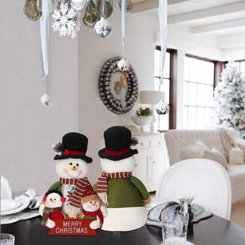 Frosty & Family Merry Christmas Sign!