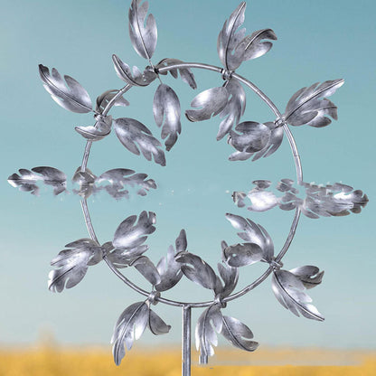 Leaf Metal Windmill