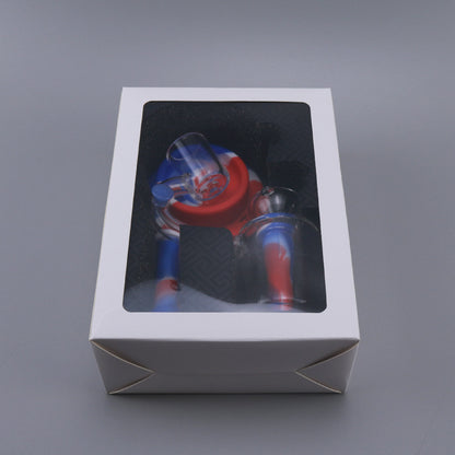 Microscope-Shaped Pipe - Glass w/LED Light