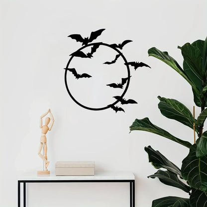 Silhouette - Gothic Bat Wall Art Decor