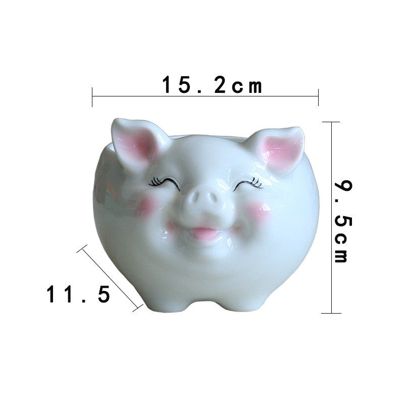 Mini Piggy Succulent Flower Pot
