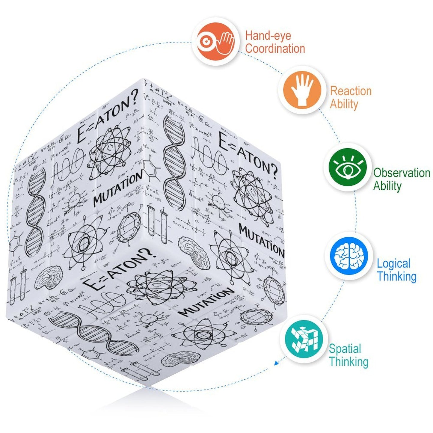 Custom 3×3 Magic Cube Puzzle