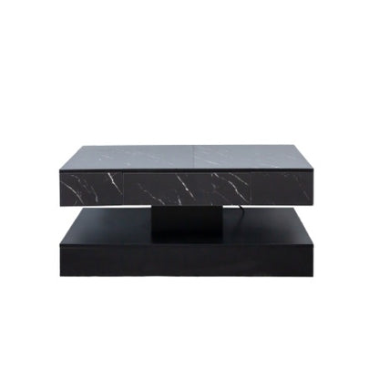 Sleek Coffee Table w/LED Lights