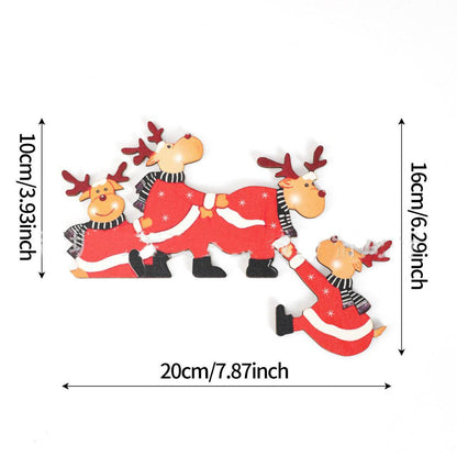 Holiday Whimsy Wooden Door Frame Hangers - Shop Jobie