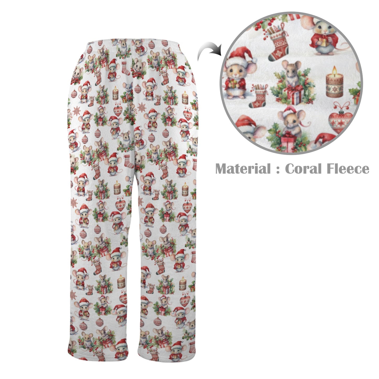 Cozie Hug Pajama Bottom - Mice
