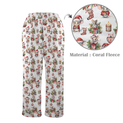 Cozie Hug Pajama Bottom - Mice