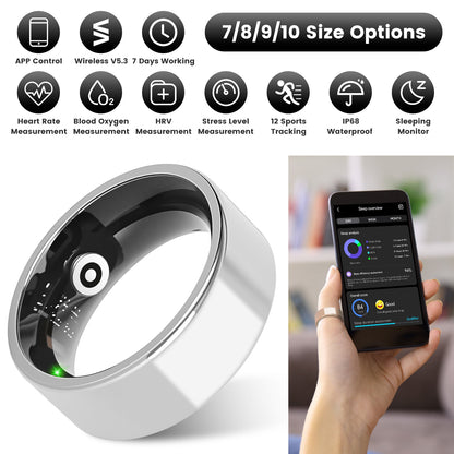 Health & Fitness Smart Ring Tracker