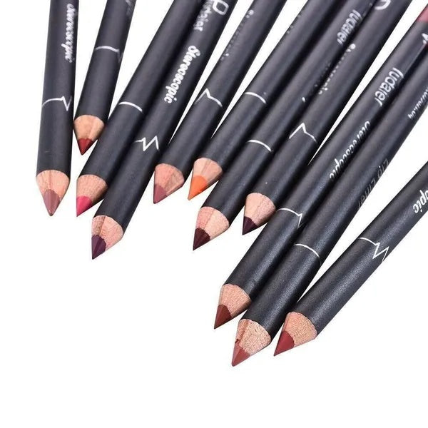 2-in-1 Waterproof Matte Lip Liner Pencil Set