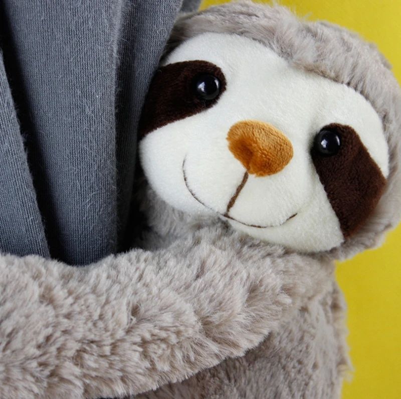 Sloth Plush Doll - Toy or Curtain Tieback or Both?