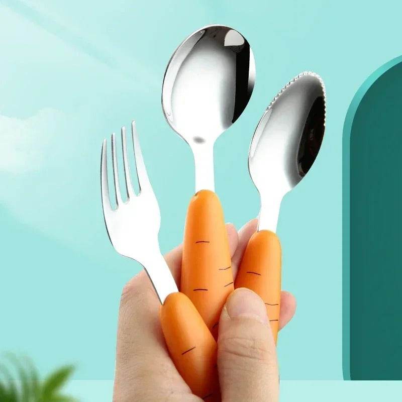 Baby Cartoon Utensil Set - Shop Jobie