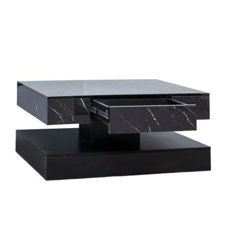 Sleek Coffee Table w/LED Lights