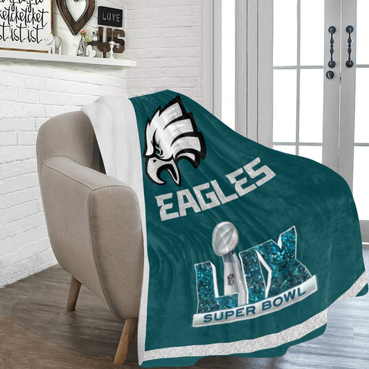 SUPERBOWL Cozie Hugs Eagles Blanket