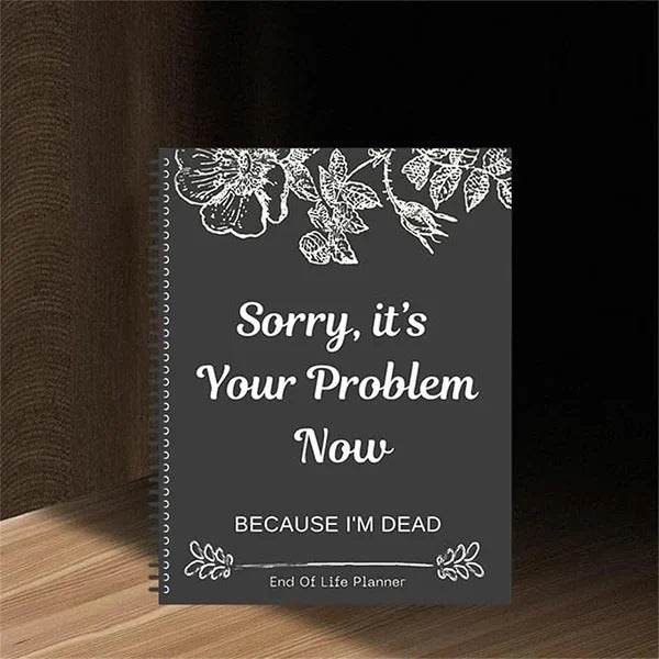 Sorry, It's Your Problem Now Planning Book - Shop Jobie