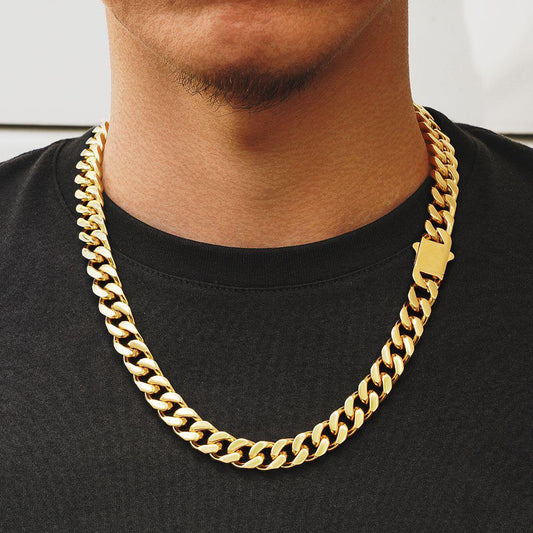 12mm Cuban Necklace