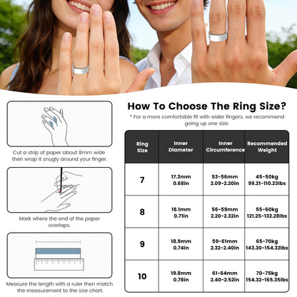 Health & Fitness Smart Ring Tracker