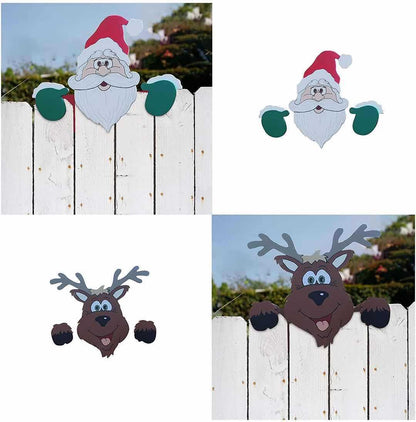 Christmas Fence Top Decoration