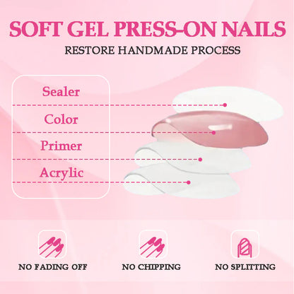 10pc GGDDSHA Nails Press On Nails - Glitter Gold Diamond Extra Long