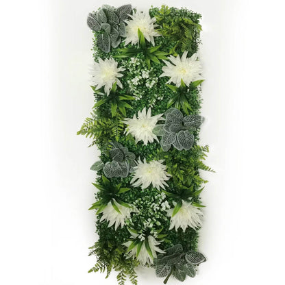 Artificial Plant Lawn Backdrop - Dahlia-Like Flowers - Shop Jobie