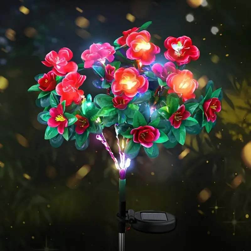Solar Energy Flowers - Lighted Azalea - Shop Jobie