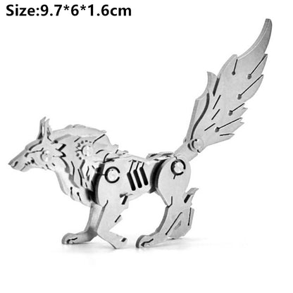 DIY Stainless Steel Golem - Art Model 3D Metal Puzzle