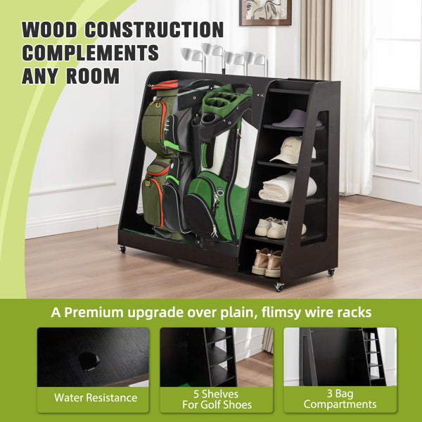 Golf Bag Storage Rack