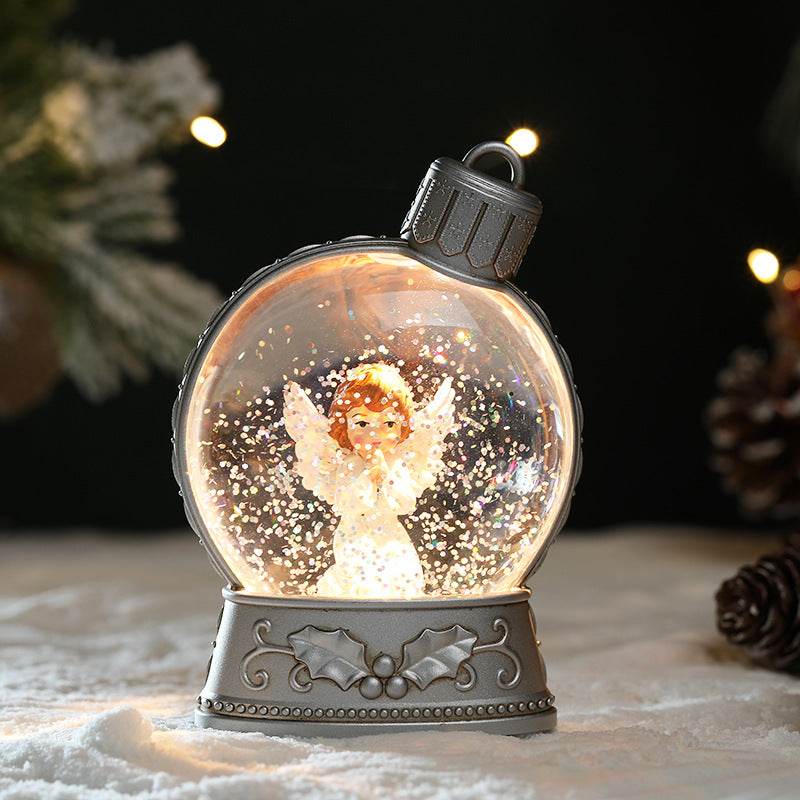 Holiday Faux Snow Globe LED Decor - Shop Jobie
