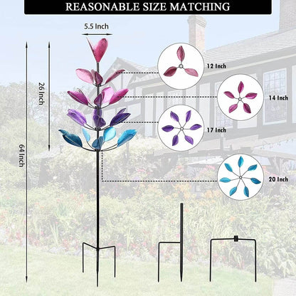 Wind Spinner - Tulip The Latest 360-degree Metal Windmill - Shop Jobie